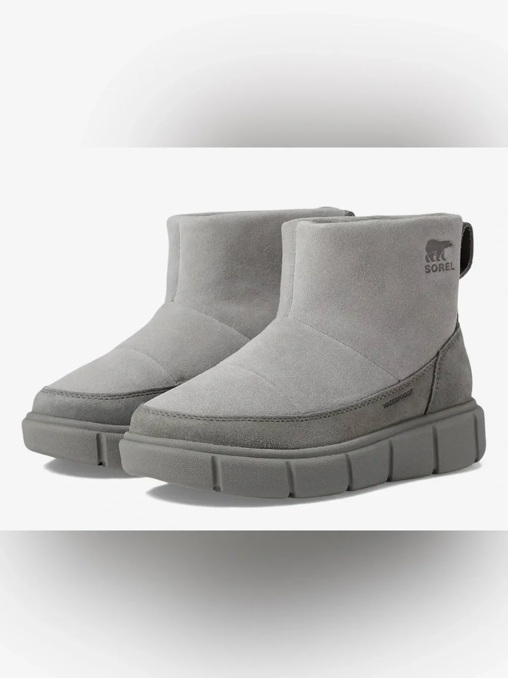 SOREL NEW w/Box,Explorer lll youth (Sz 2y) Slip-on waterproof Boots